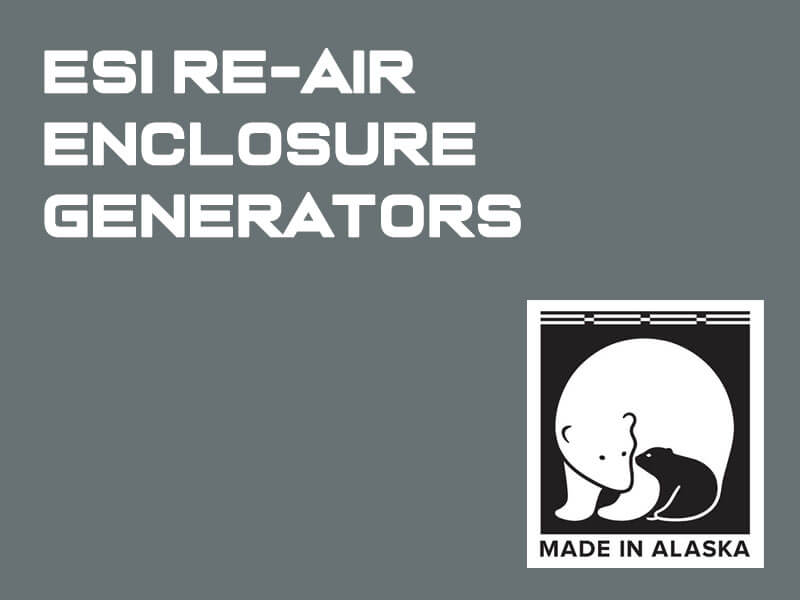 esi re air enclosure geaerators