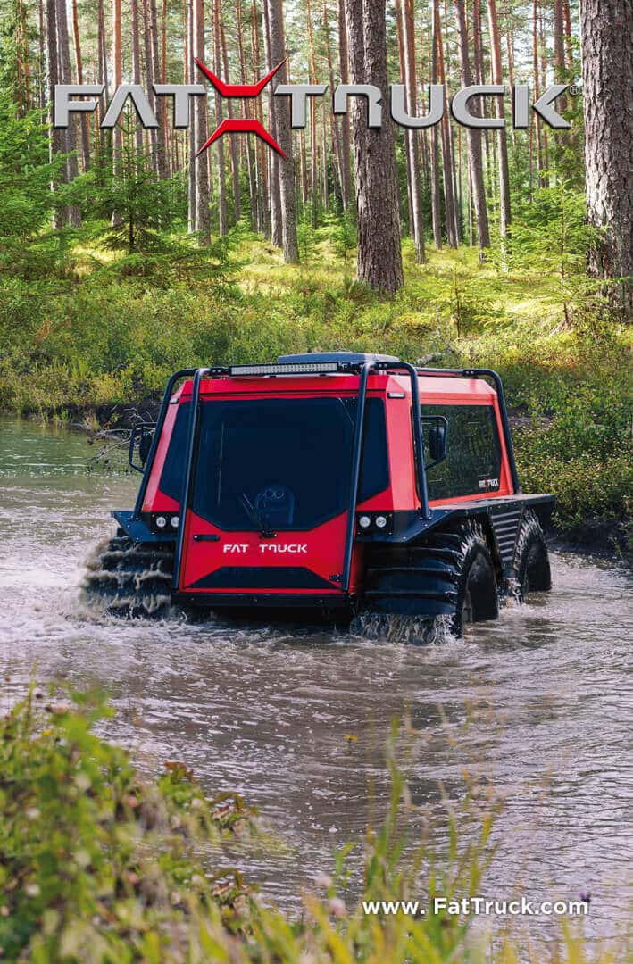 Fat Truck Amphibious All Terrain Industrial Off Road Vehicle